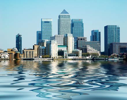 Millharbour from the Thames